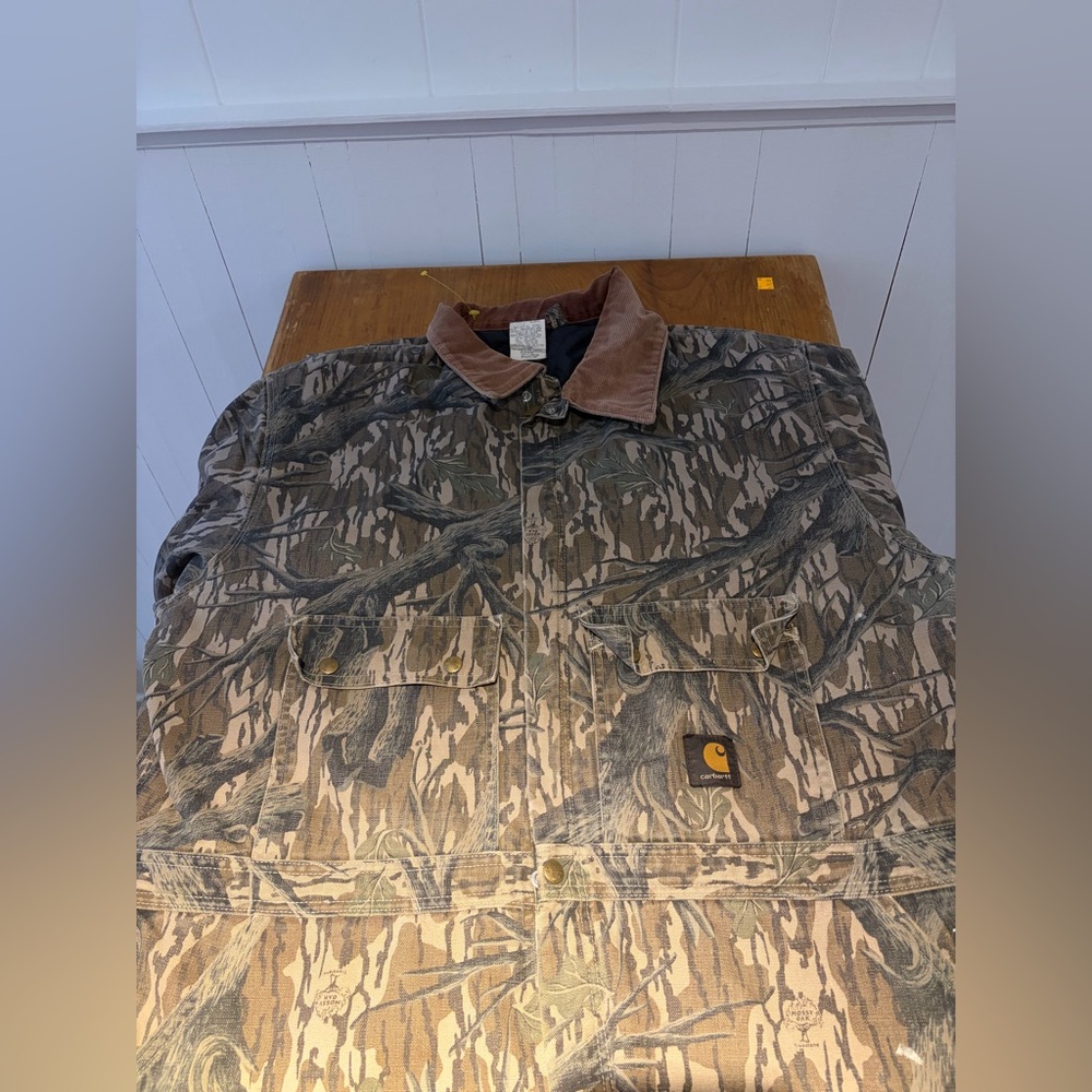 Carhartt Brown Corduroy Collar Jacket
